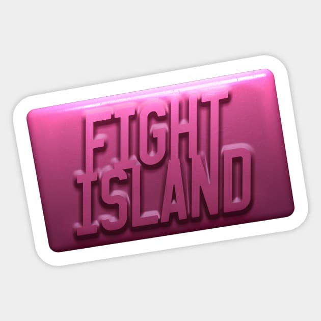 Fight Island Soap Sticker by SavageRootsMMA